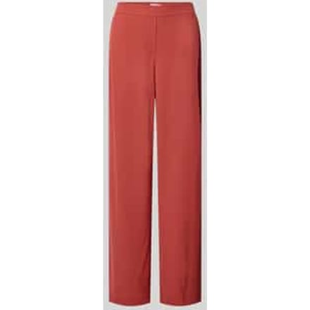 wide fit broek met achterzakken