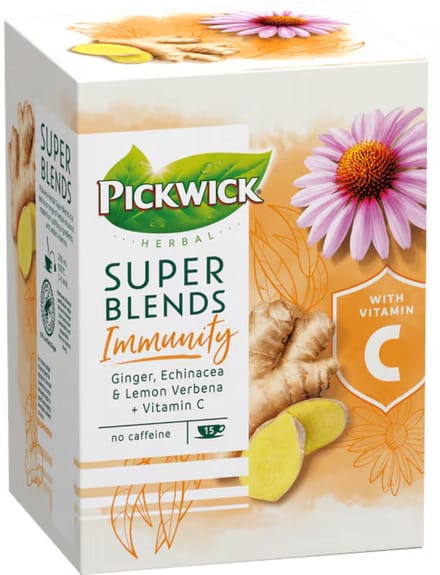 Pickwick Super Blends Immunity 1,5gr - 4x 15 stuks