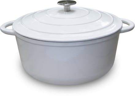 Round Casserole 28 Cm - White