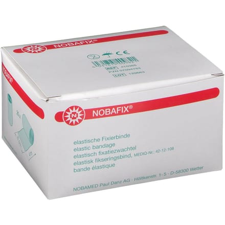 Nobafix Cambric Elastisch 8cmx4m Vrac 9500380 20 Verband