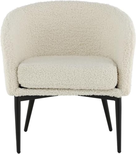 Svea - Liro fauteuil - teddy - wit