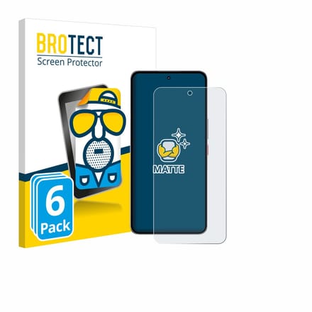 BROTECT - Screenprotector voor Nubia Neo 3 GT 5G - Folie Beschermfolie matte 6 Stuks