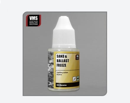 VMS Sand & Ballast Freeze – Fixeermiddel voor Zand, Grind en Diorama-Texturen (VMS-420)