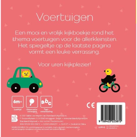 Kijkboekje Met Spiegeltje: Tsjoek, Tsjoek! - Baby Ontdekt