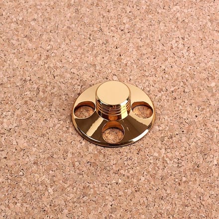 Metalen draaitafel Disc Stabilisator - Goud - Verbeterde geluidskwaliteit
