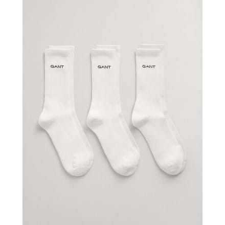 Gant Sokken Solid Sport Socks Wit / male