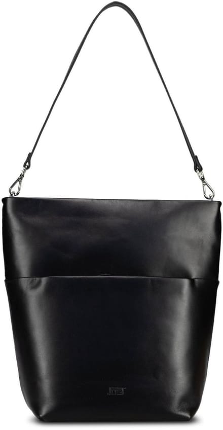JOST Leren schoudertas business tas Arva Tote Bag Black zwart