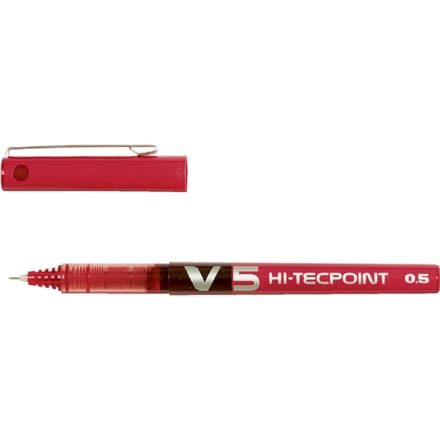 Pilot roller Hi-Tecpoint V5 schrijfbreedte 0,3 mm rood