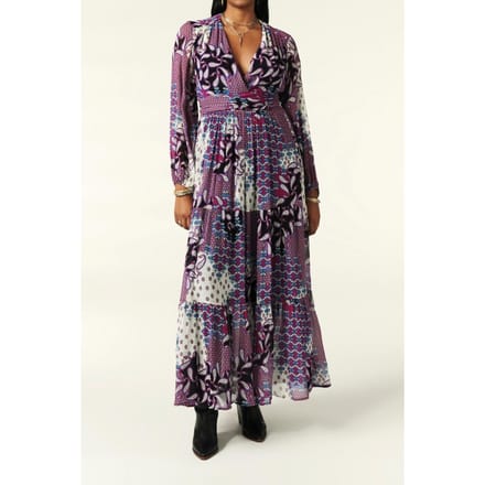 BA&SH Robe Bossy Violet Taglia: S | Maxi abiti Outlet | Donna | Viola