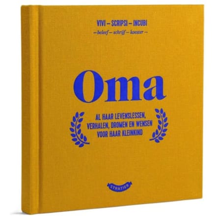 Uitgeverij Stratier - Oma - Invulboek - de wonderjaren
