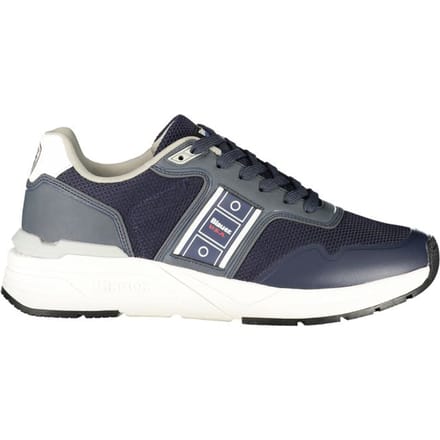 Blauer Blu Polyester Heren Sneakers