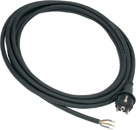 Kabel V/Elektr.Gereedschap 2X1,5Mm Neopreen 10Mtr.