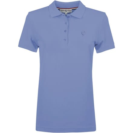 Q1905 Polo shirt square blauwpaars