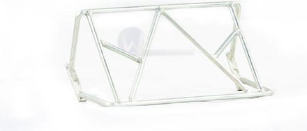 143 x 125 mm driehoek reflector rood e 20 keuring - opschroefbare driehoekreflector - aanhangerreflector - reflector met boutverbinding - was