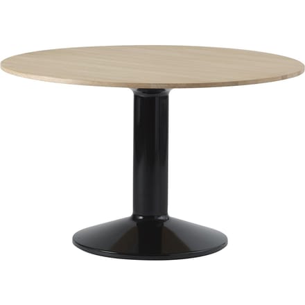Muuto Midst Tafel - Ø 120 cm - Oiled Oak/Black