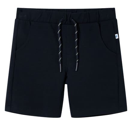 vidaXL - Kindershorts - met - trekkoord - 92 - marineblauw