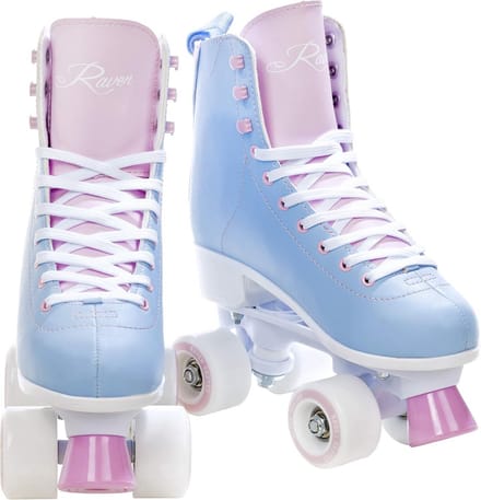 Verstelbare Rolschaatsen voor Dames en Heren - Blauw en Roze