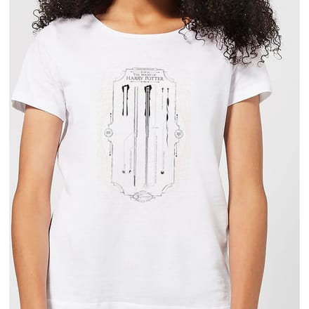 Harry Potter Wand Of Harry Potter dames t-shirt - Wit - S