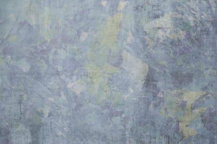 Fotobehang - Blue Painting Abstract 375x250cm - Vliesbehang