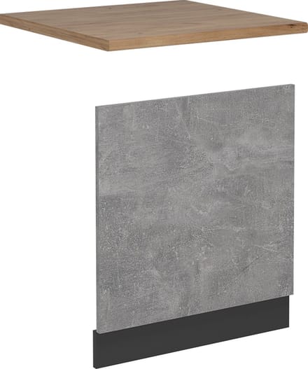 Vicco R-Line Voorpaneel vaatwasser – 60 cm, WB Eik Beton