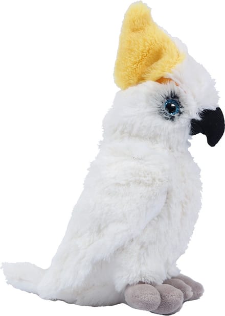 PIA Soft Toys - Pluche Knuffeldier Kaketoe - 22 cm