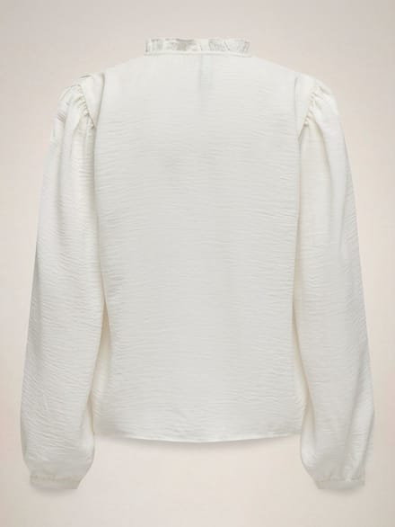 JDY - JDYRACHEL LIFE L/S PINTUCK TOP WVN NOOS - Dames - Blouses