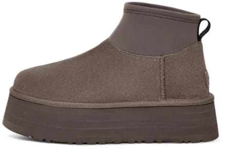 UGG Classic Mini Dipper Thundercloud Dames Sneakers Grijs 1168170-THND 40 gray