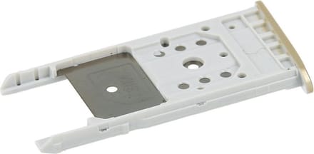 SIM-kaartlade + MicroSD-lade Geschikt voor Moto G5 – Goud