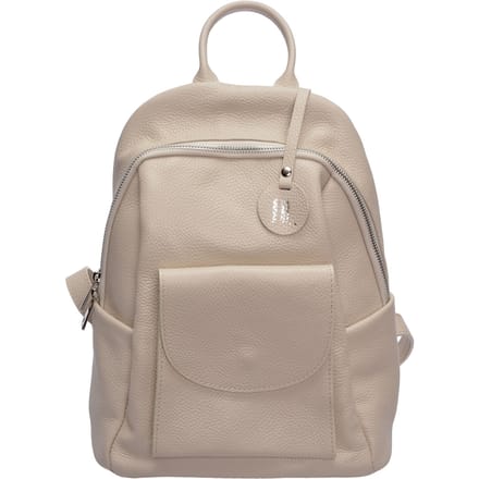 Anna Luchini Beige Rundleer Tas