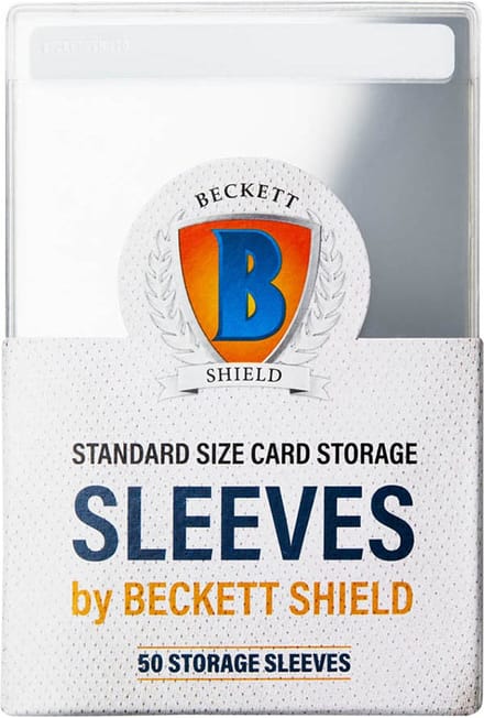 Beckett Shield Standard Storage Sleeves (50 sleeves)