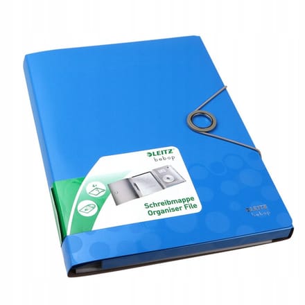 Leitz A4 Organizer Blauw - Perfect voor Notities en Vergaderingen