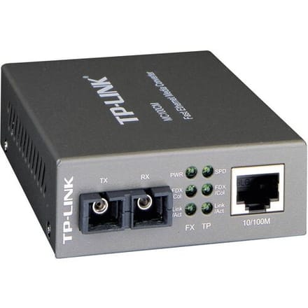 TP-LINK MC100CM Netwerk mediaconverter LAN, SC Simplex 100 MBit/s
