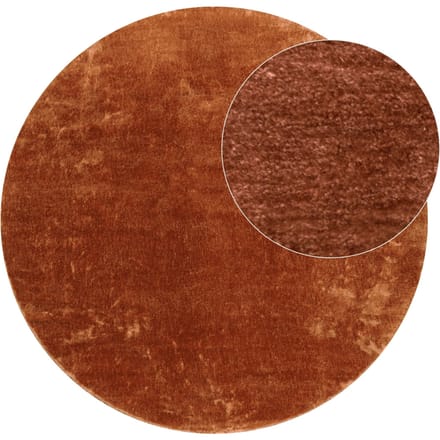 Tapijt Calissa koper 200 cm rond