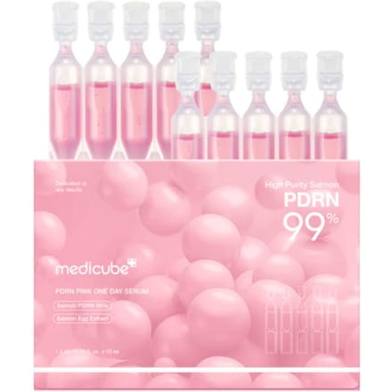 Medicube PDRN Pink One Day Serum Set 15 ml - 10 x 1.5ml