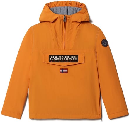 Napapijri Rainforest anorak met capuchon - Okergeel - Maat 176