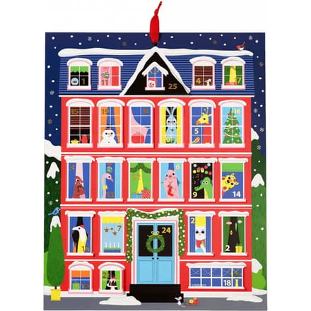 Adventskalender - Kerstmis huis Rex London