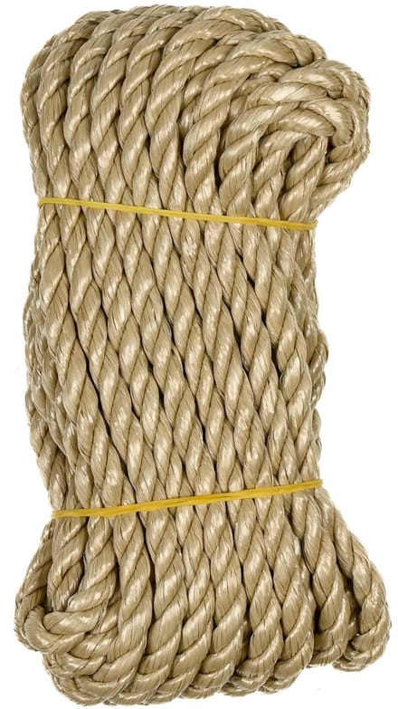 Benson Sterk polypropyleen touw - 8 mm x 10 meter - beige