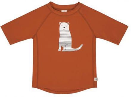Lässig Zwemshirt Rashguard Korte Mouw Splash & Fun tijger -rust 62/68 - 3-6m