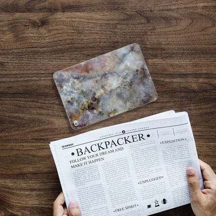 Apple iPad Mini 4 | Mini 5 (2019) Tablet Back Cover Marmer Grijs