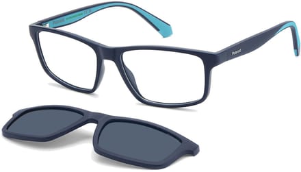 Polaroid PLD D622/C Matte blue 56/16/145 MAN Brilmonturen
