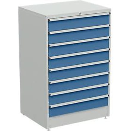 Ladekast, 8 schuifladen, B 910 x D 715 x H 1400 mm
