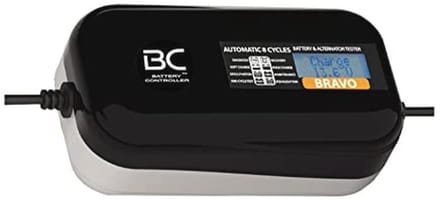 Digitale acculader met LCD - 12V onderhoudslader voor auto- en motoraccu's, 2A