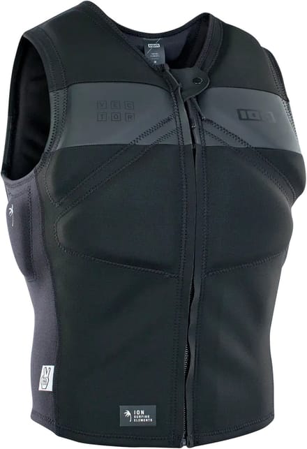 ION Vector Amp Front Zip - Black