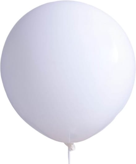 Ballon 24 inch wit - 61cm