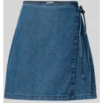 Jeansrok in wikkellook, model 'DALLAS'