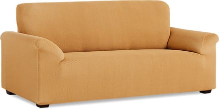Milan - bankhoes - 180cm tot 230cm breed - Okergeel