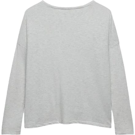 Superdry Studios Boothals Slub Longsleeve Grey Grootte: 40