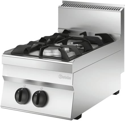 Gasfornuis 650, 2-Pits, TA - 1151123 - Horeca & Professioneel