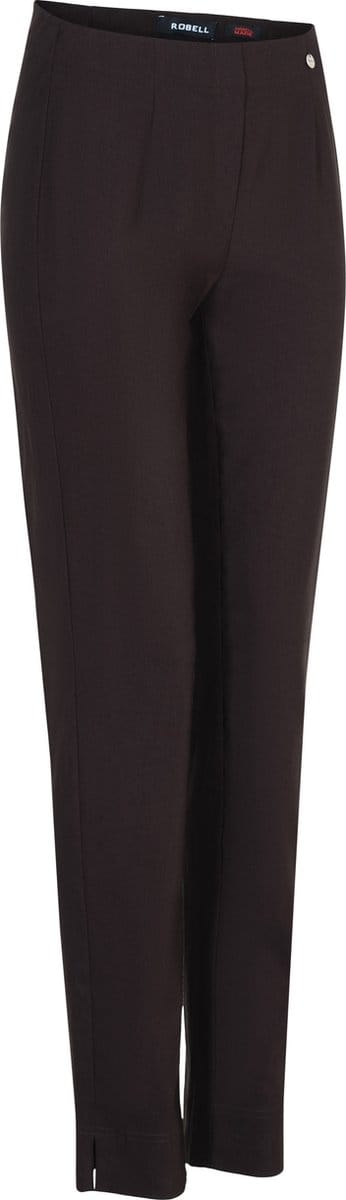 Robell Marie Dames Comfort Stretch Broek - Donker Bruin - Maat 36