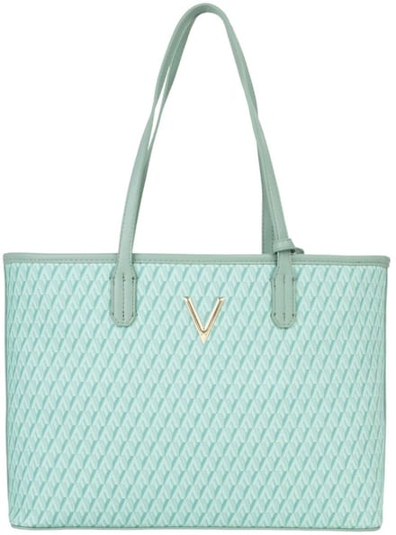 VALENTINO shopper schoudertas Queen Re Shopping Bag Laguna / Multicolor turquoise